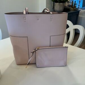 🔥FINAL MARKDOWN🔥Tory Burch Open Tote Pale Pink Retail $576